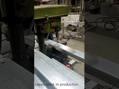 Factory processing galvanized pipe fittings production site