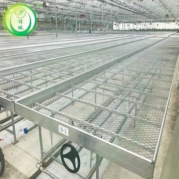 1.2mm Aluminium Greenhouse Bench GGS Rolling Benches Load 200kg
