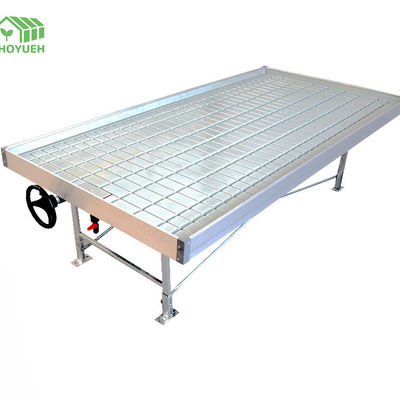 Hydroponic EBB And Flow Tray Grow Table System Agriculture Nursery Planting Flood Table ABSTray Rolling Bench Tray
