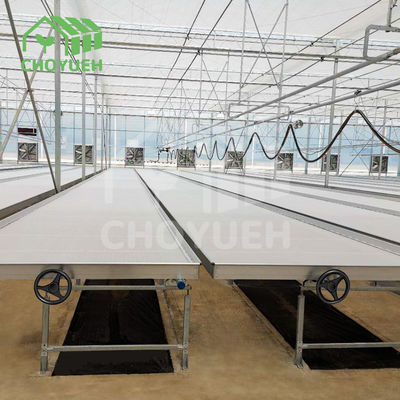 Flood Trays Greenhouse Benches Plastic Hydroponic Table Width 1.22m 1.55m 1.7m