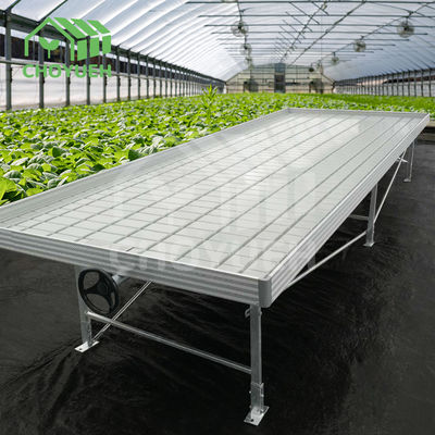 Flood Trays Greenhouse Benches Plastic Hydroponic Table Width 1.22m 1.55m 1.7m