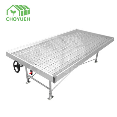 Hydroponic EBB And Flow Tray Grow Table System Agriculture Nursery Planting Flood Table ABSTray Rolling Bench Tray