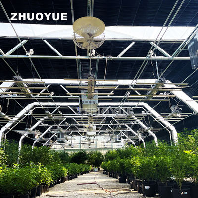 Various Sizes Light Deprivation Greenhouse with Automatic Shading System