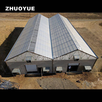 Complete Blackout Light Deprivation Greenhouse with Automatic Irrigation System