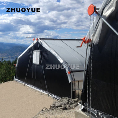Automatic Temperature Control for maximum Light-Deprived Greenhouse efficiency