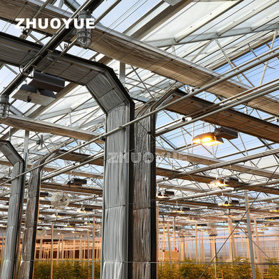 Maximize Plant Growth with Automatic Temperature Control Light Deprivation Greenhouse