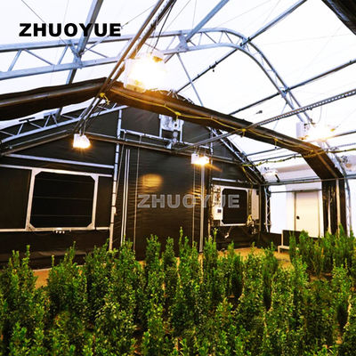 Automatic Temperature Control for maximum Light-Deprived Greenhouse efficiency