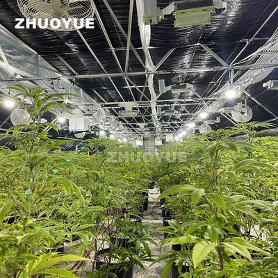 Automatic Temperature Control for maximum Light-Deprived Greenhouse efficiency
