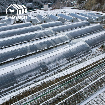 Solar Operated Greenhouse High Wind Resistance And Glass Functionality