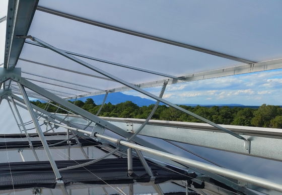 UV Protected Plastic Film Greenhouse with High Wind Resistance and UV Protection