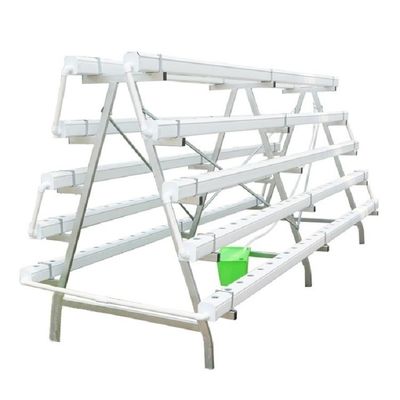 Hydroponic System Indoor Garden Tower With LED / Fluorescent / HID Lighting